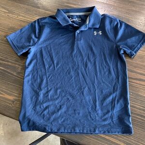 Under Armour Navy Blue Performance Polo